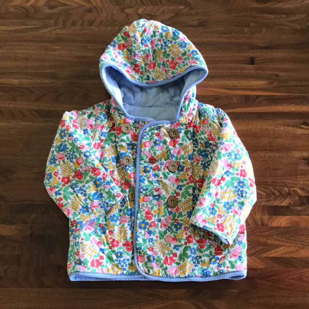 Baby Boden cotton reversible  kids jacket